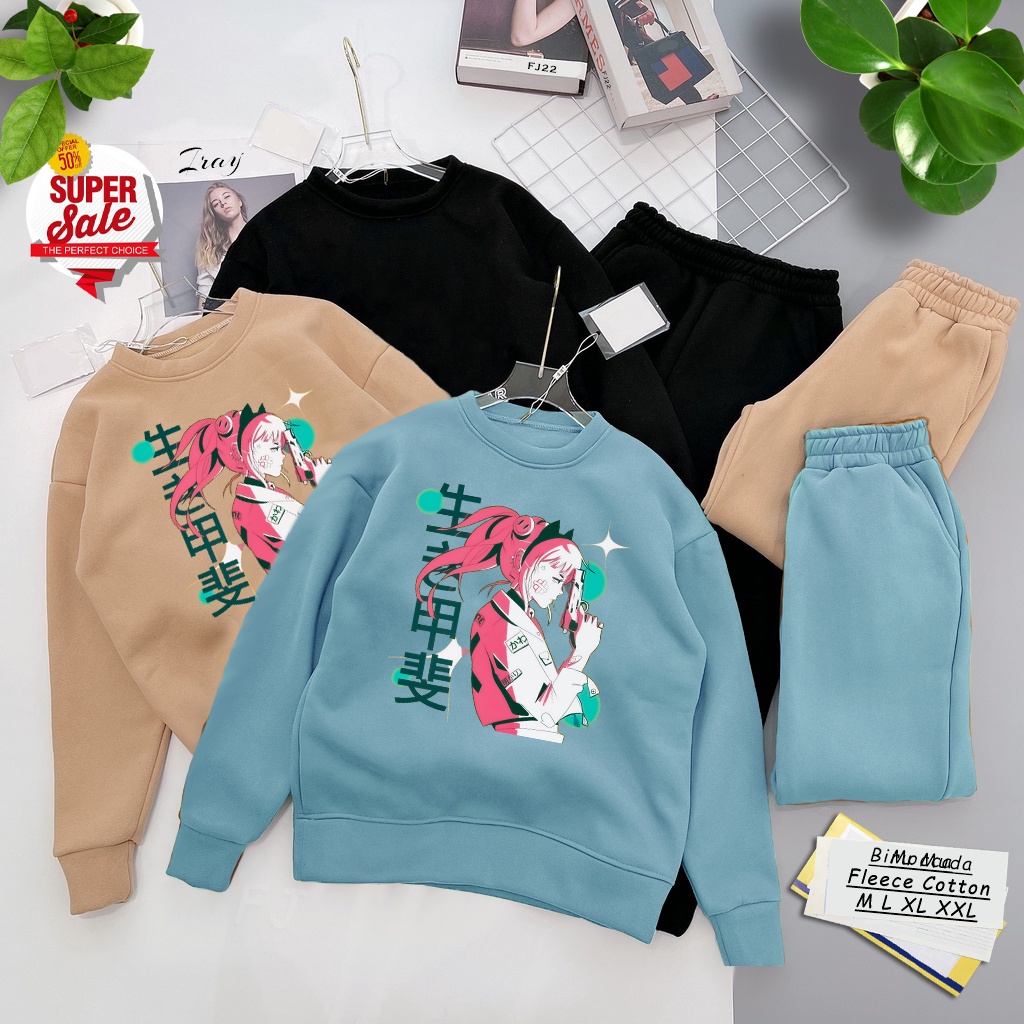 Zero Two Gun Sweater  Korea Style Unisex | Dhea Fashion