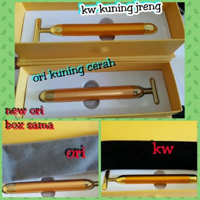 Facelift 24K / Energy Gold Bar (24k gold t-bar) stik gold New