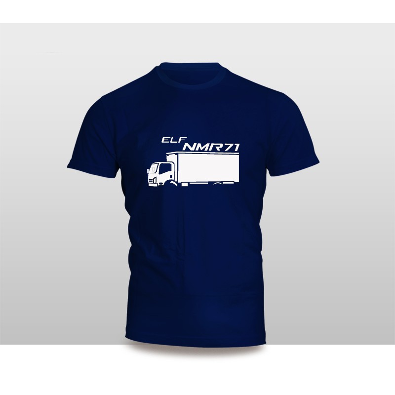 KAOS OTOMOTIF MOBIL ISUZU ELF NMR 71 MURAH - kaos ISUZU TRUK BISMANIA - BAJU ISUZU MOBIL