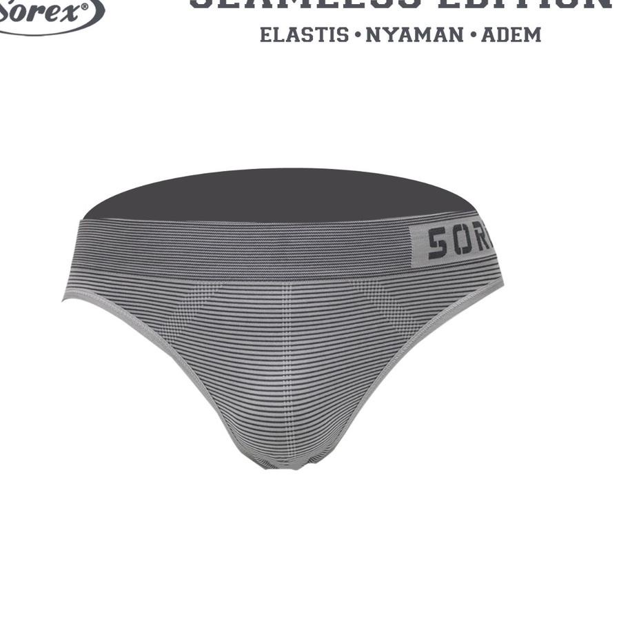 1 PCS SOREX Celana Dalam Pria Sorex Sport Seamless Edition Men Anti Nyeplak CD Lk M 3805