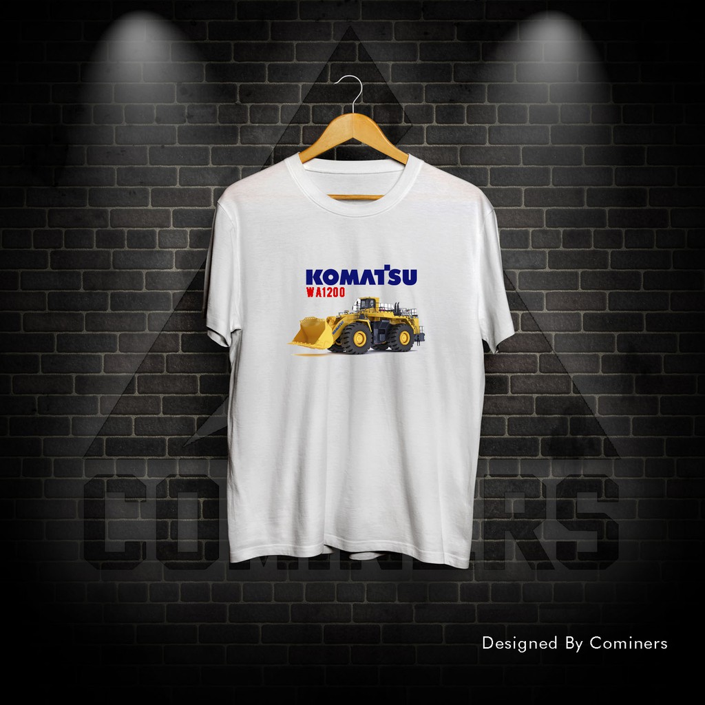 Mining Tshirt Kaos Tambang Wheel Loader / Batubara / Konstruksi