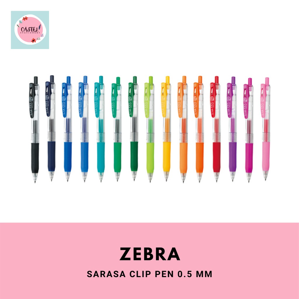 

Sarasa Clip 0.5 Pulpen Warna-Warni
