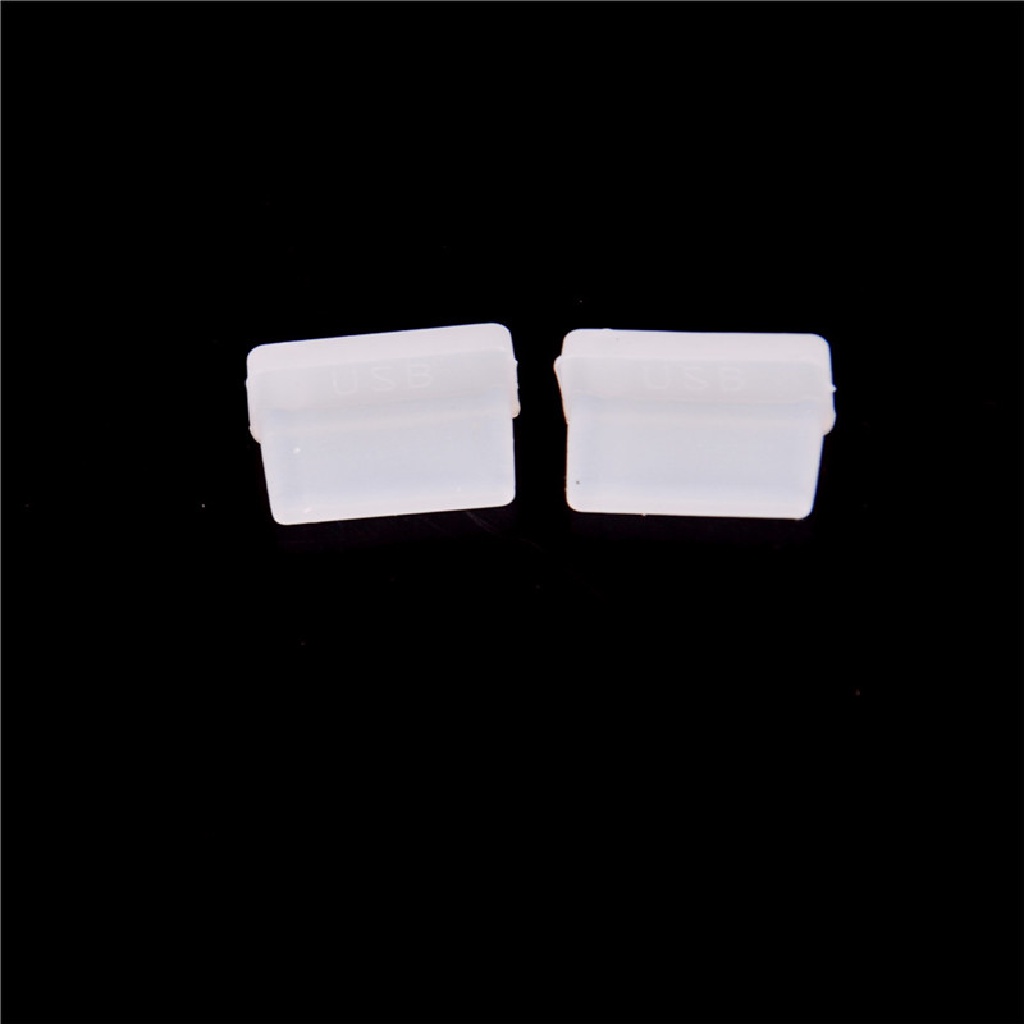 [birth] 10pcs Clear Rubber A Type Female USB Anti Dust Protector Plugs Stopper Cover [ID]