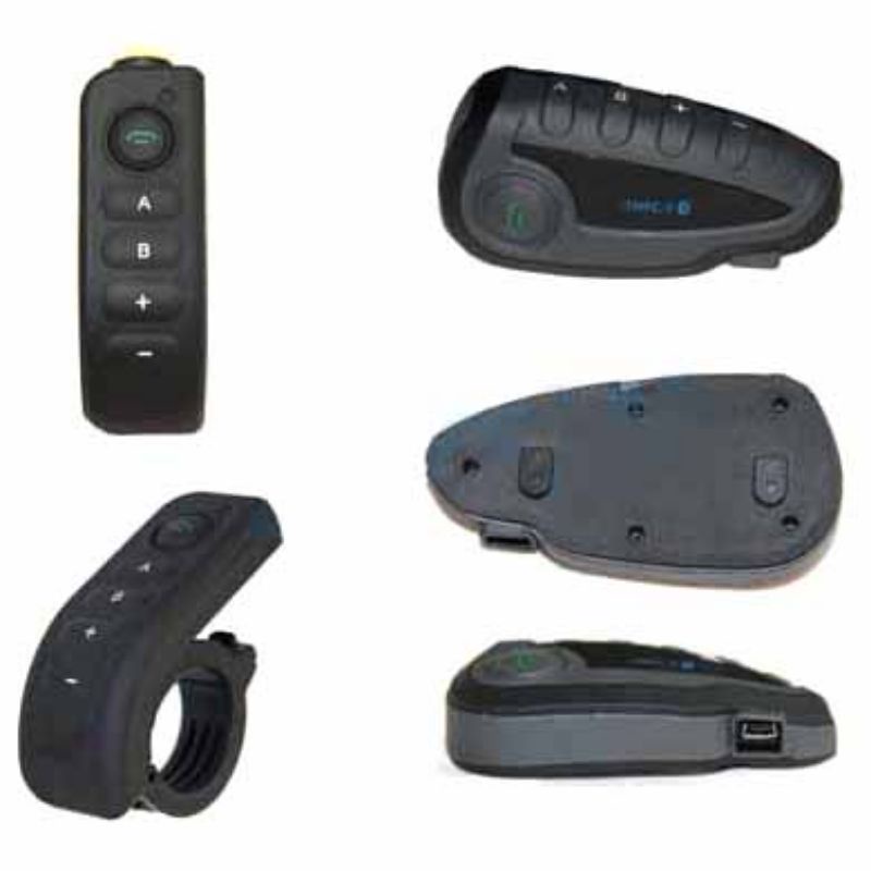 Vnetphone V8 Helmet Bluetooth Interphone 1200 Meter dengan Remote