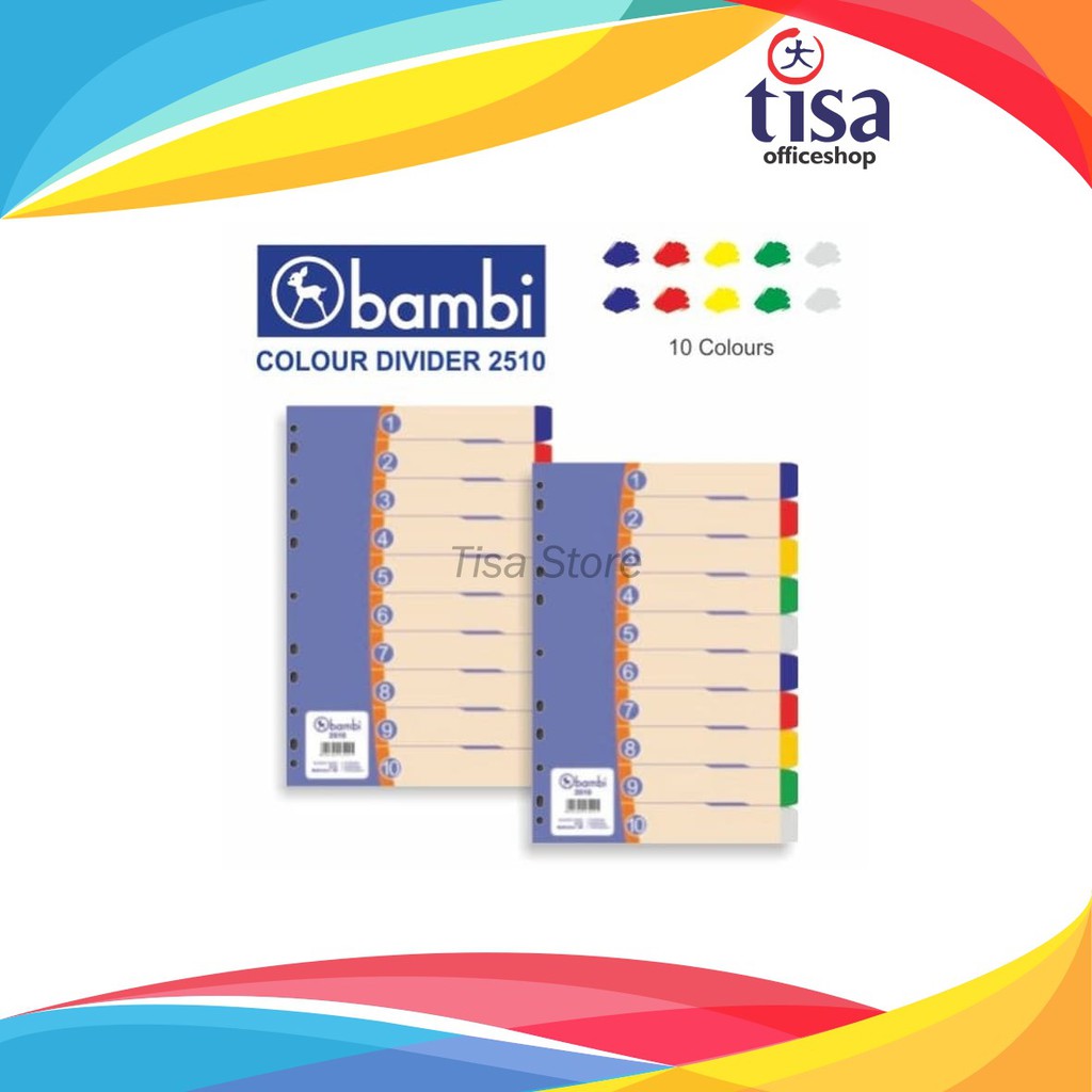 

Divider Bambi 2510 [10 warna]