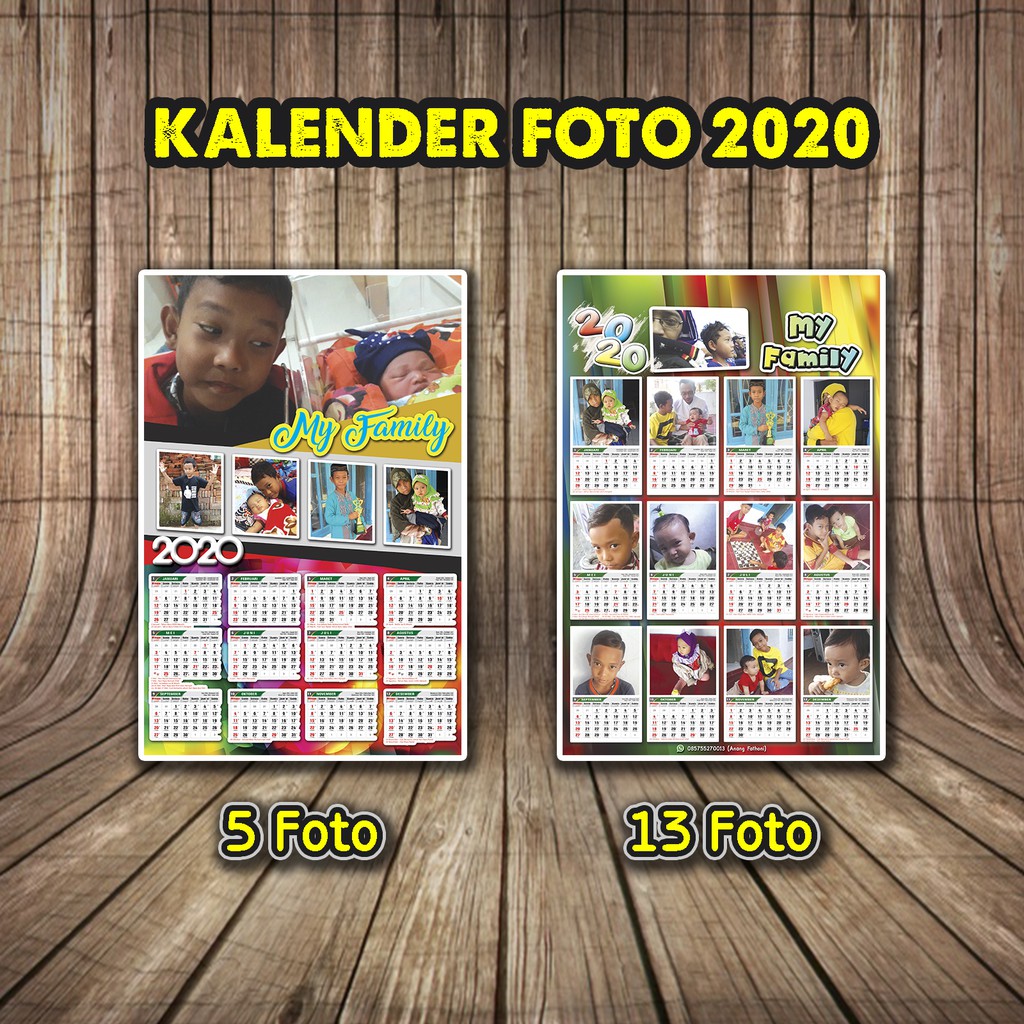

Kalender 2025 Custom Isi 5 Foto dan 13 Foto