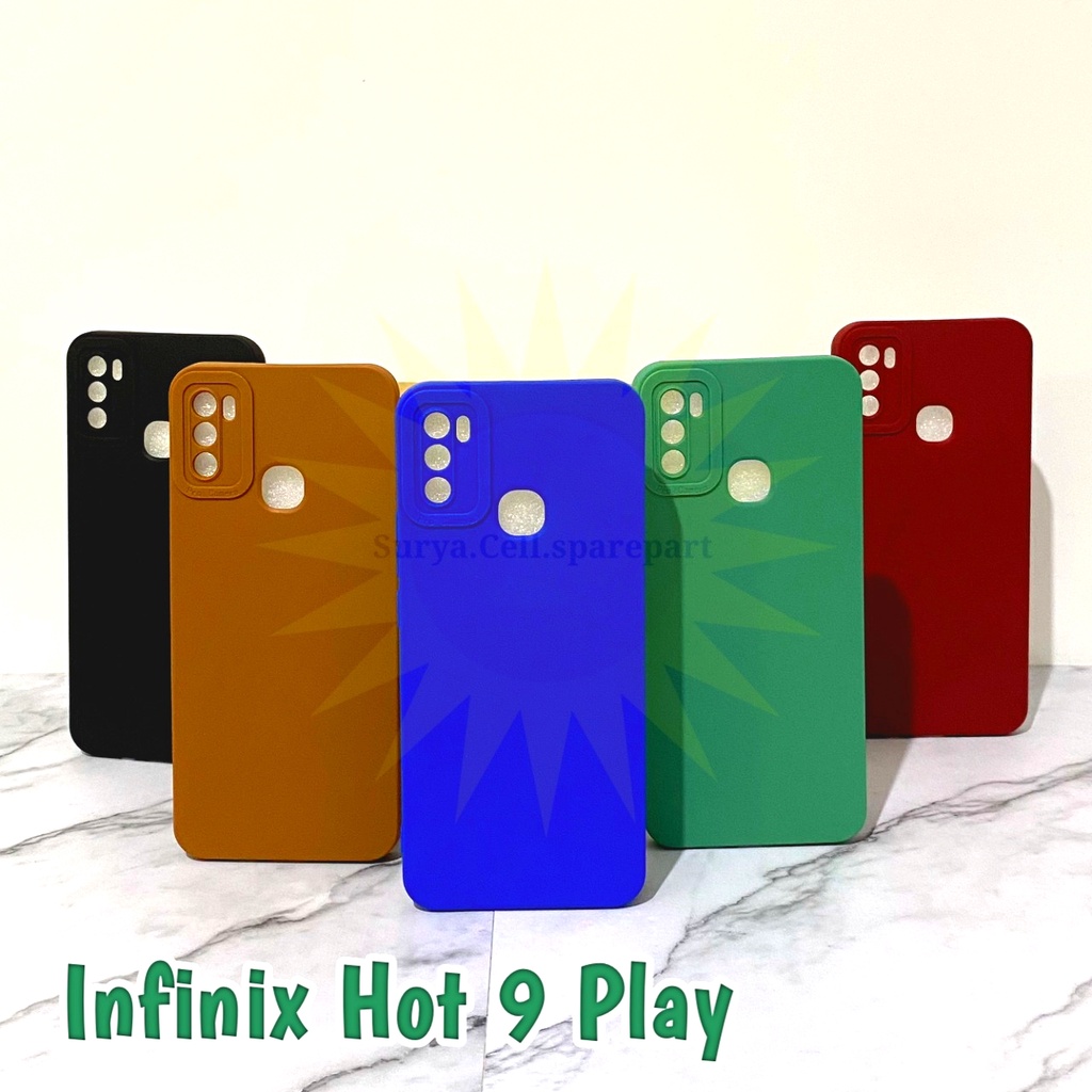 Case Slim Matte Pro Camera Infinix Hot 9 Play - SC