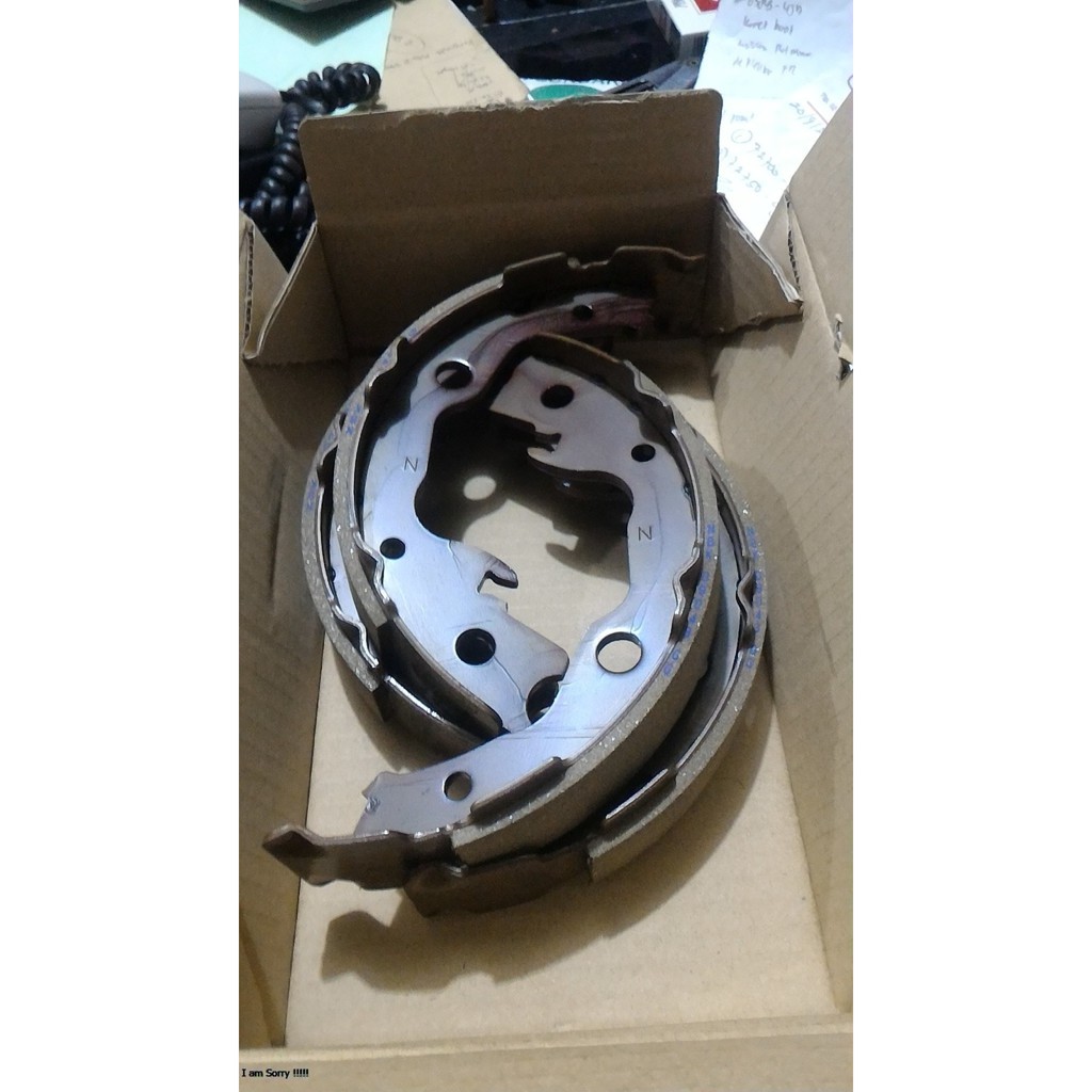 Brake Shoe XTRAIL T31 SERENA C26 C25 Kampas rem belakang