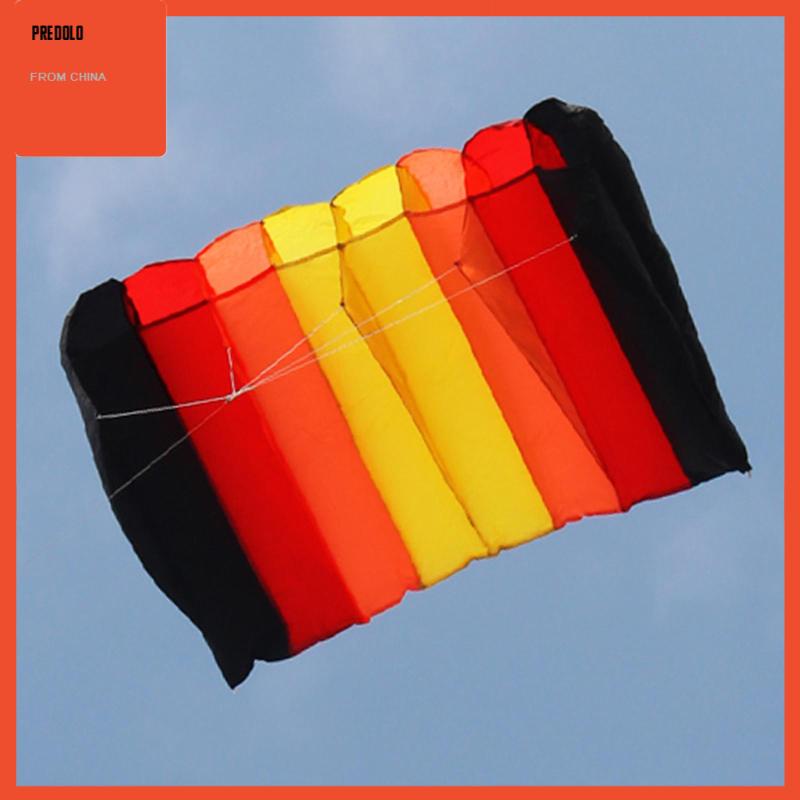 Large Rainbow Kite and 9.84ft Flying Line for Outdoor Games Activities