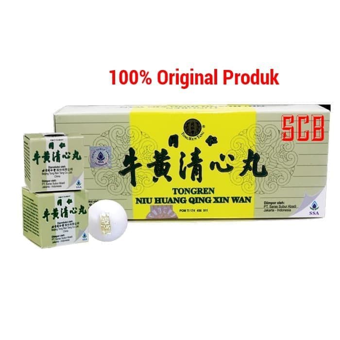 Niu Huang Qing Xin Wan - Obat Melancarkan Sirkulasi Darah
