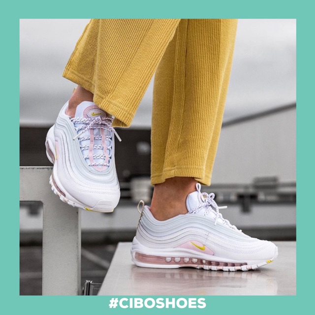 

NI*E AIR MAX 97 WHITE PINK