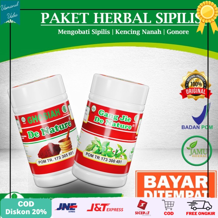 

◾COD◾ Obat Sipilis Sfilis Spilis Sepilis Raja Singa Kencing Nanah GO Herbal