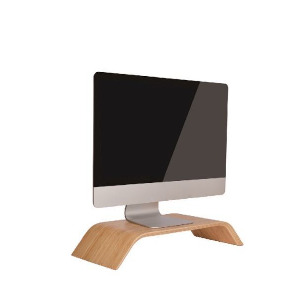 Samdi Bamboo Monitor Stand For Macbook / Other Laptops / PC / Monitor