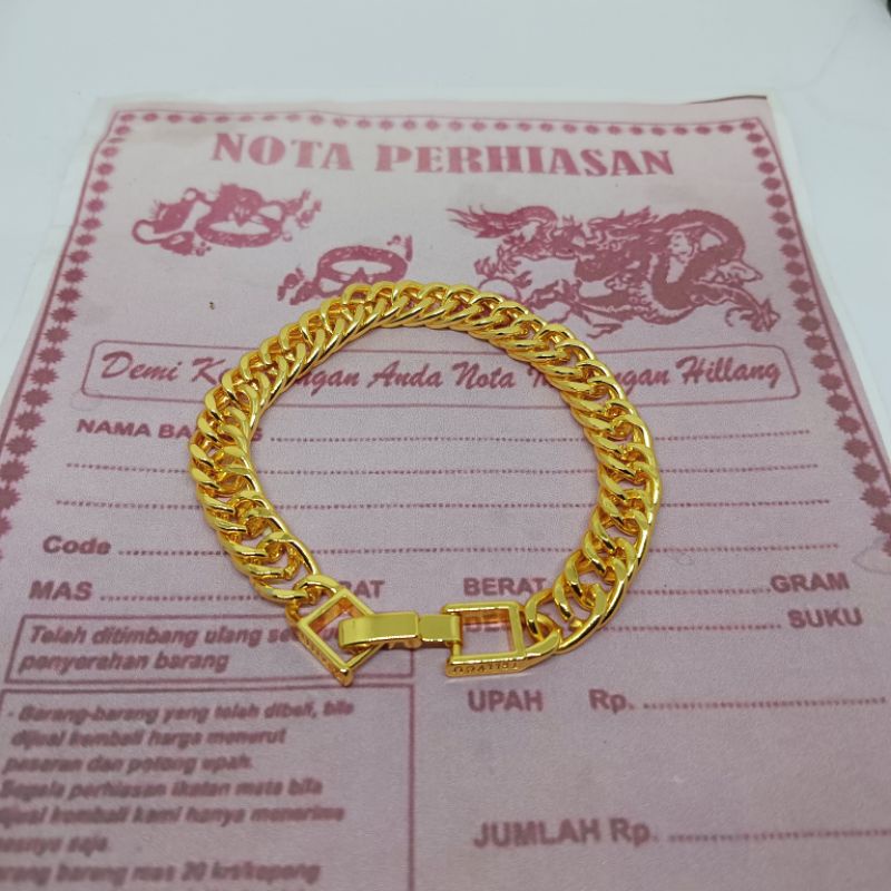 gelang rantai emas muda kadar 88.9 pakai surat,gelang emas 3 gram wanita model terbaru,gelang  perhiasan mirip emas asli,gelang berlapis emas 24 K