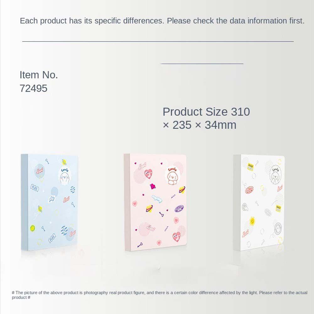 Lanfy Kantong Dokumen Folder PP Perlengkapan Kantor Ukuran A4 Frosted Folder Music Score Sheet Organizer