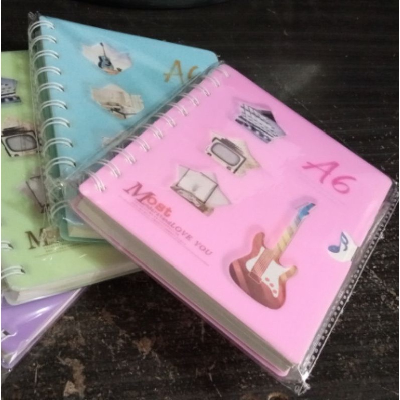 Notebook spiral A6