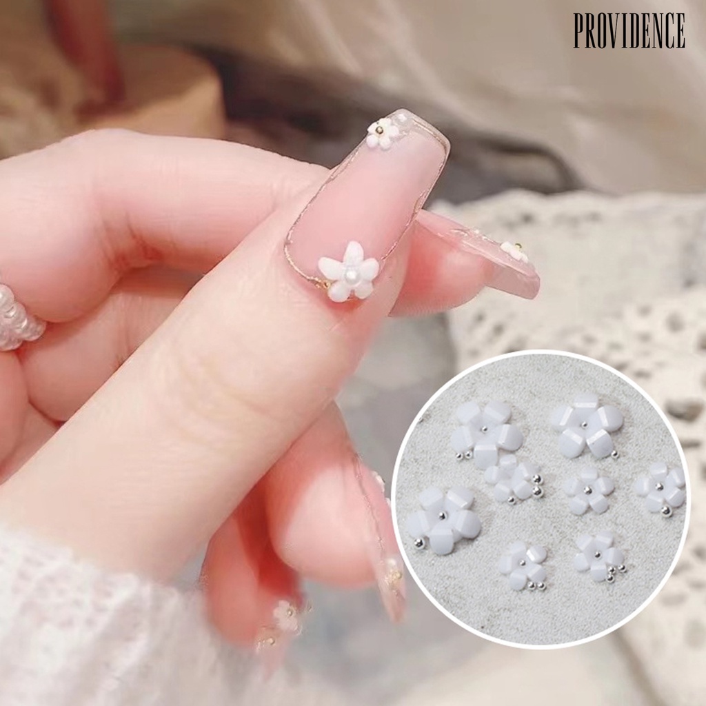 1 Set Ornamen Bunga Bahan Resin Untuk Dekorasi Nail Art