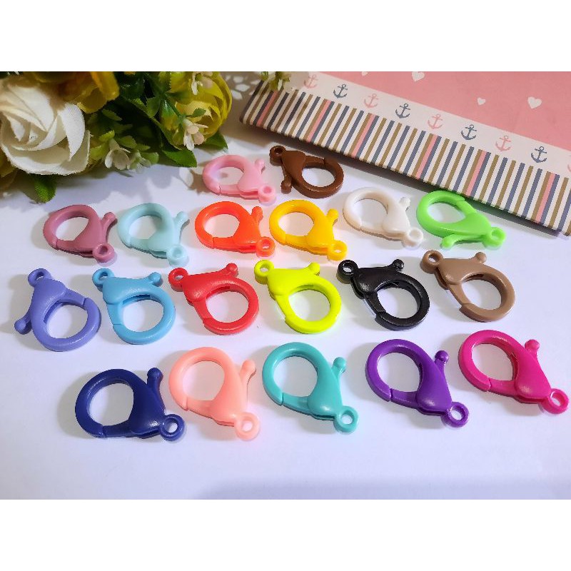 Kait udang warna - 10 pcs