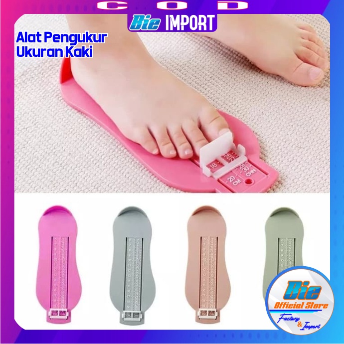 Alat Pengukur Kaki Anak - Dewasa Premium Impor Best Seller