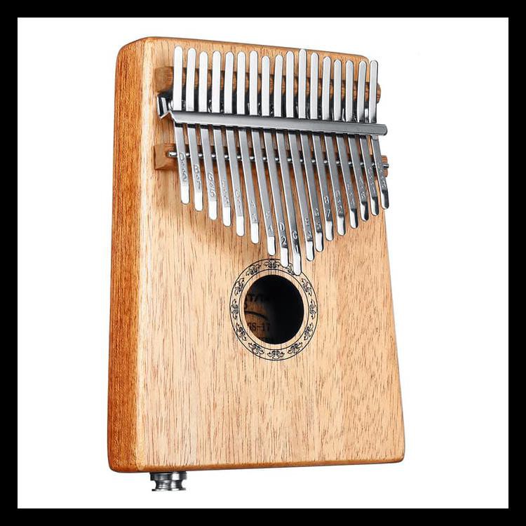 TERLARIS 17 KEYS EQ C TONE MAHOGANY KALIMBA THUMB PIANO FINGER KODE 1332