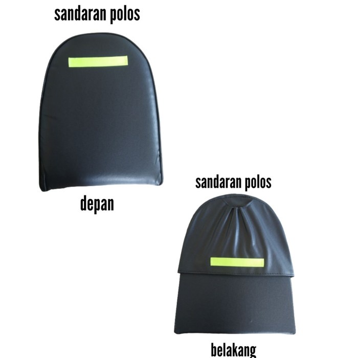 COD chrom sandaran Jok Belakang Scoopy original - Sandaran vari