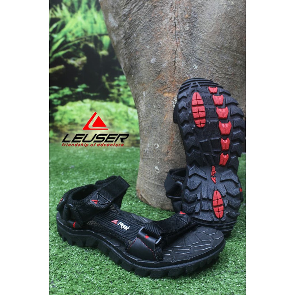 Sandal Gunung / Sandal Outdoor / Sandal Rei Dark Wolf