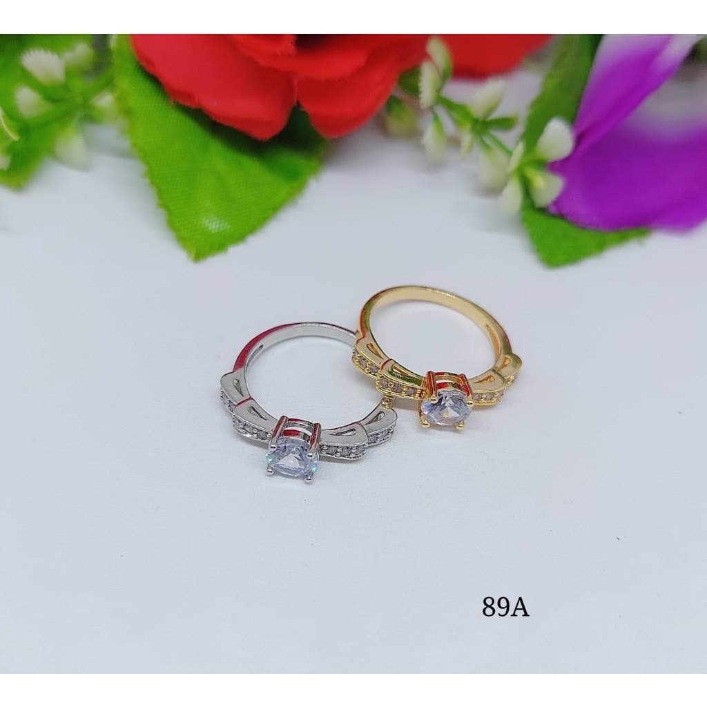 Cincin Xuping Permata Lapis Emas 87A-88A