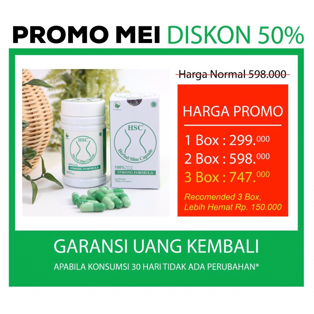 HERBAL SLIM CAPSULE (HSC)