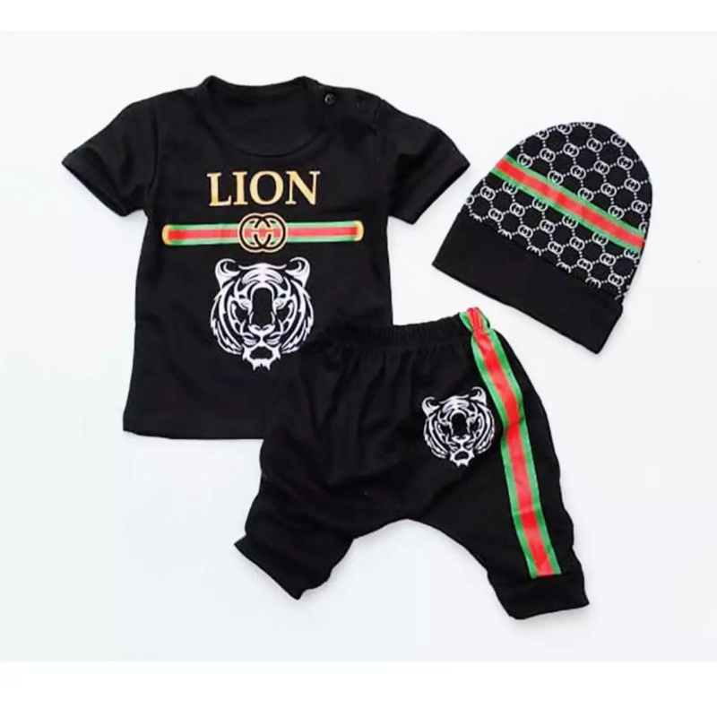 PAKAIAN ANAK/BAJU ANAK/SETELAN LION KUPLUK 1 -5 TAHUN