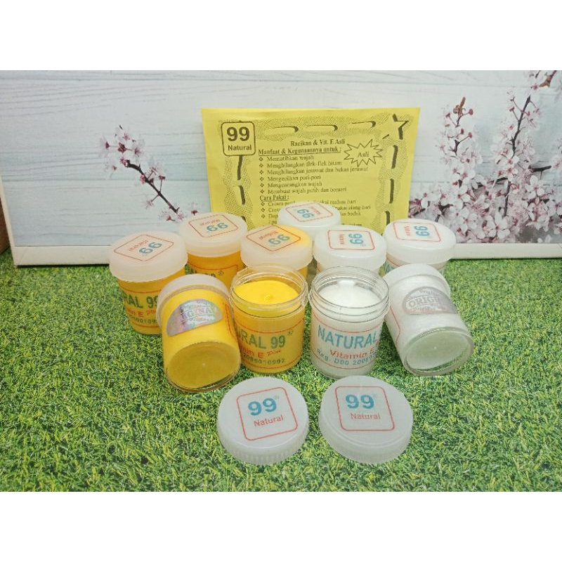 (MURAH) CREAM NATURAL 99 SIANG DAN MALAM SATUAN