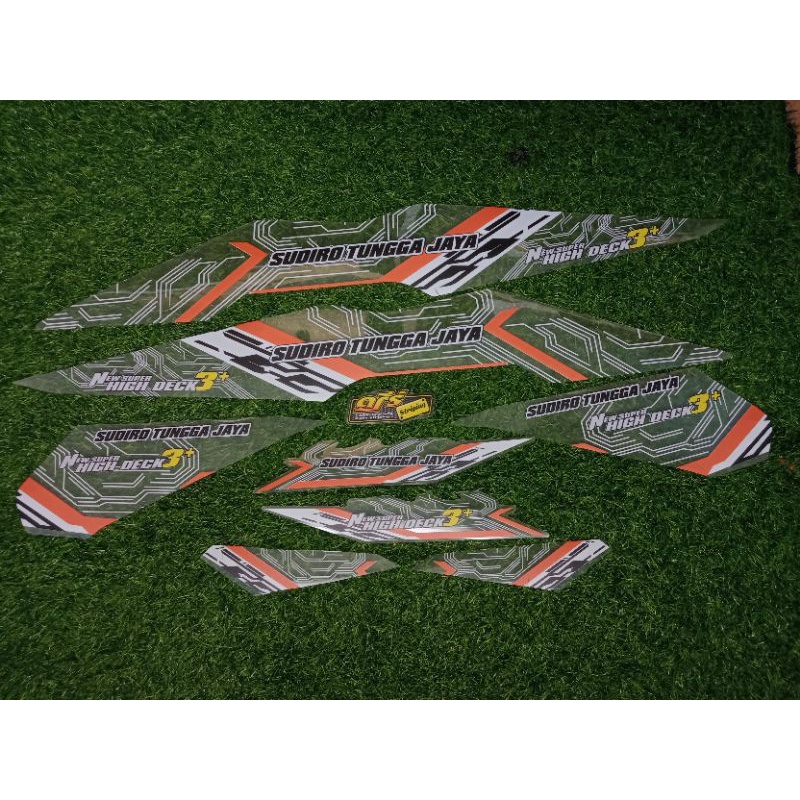 Striping sticker Beat New 2019 Sudiro tungga jaya variasi