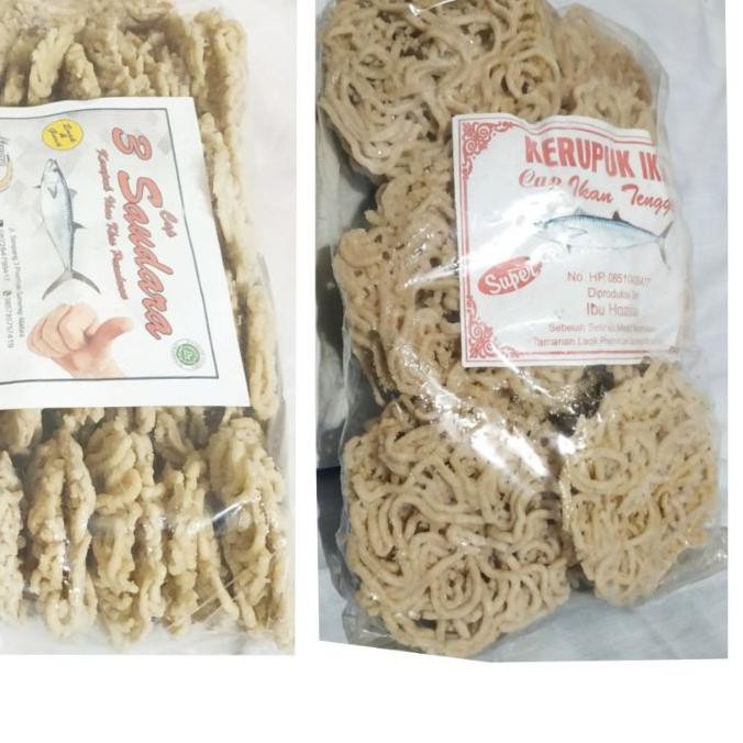 

Flash Sale!! KODE-713 Krupuk Mentah Ikan Tengiri Kualitas Super 500 gram