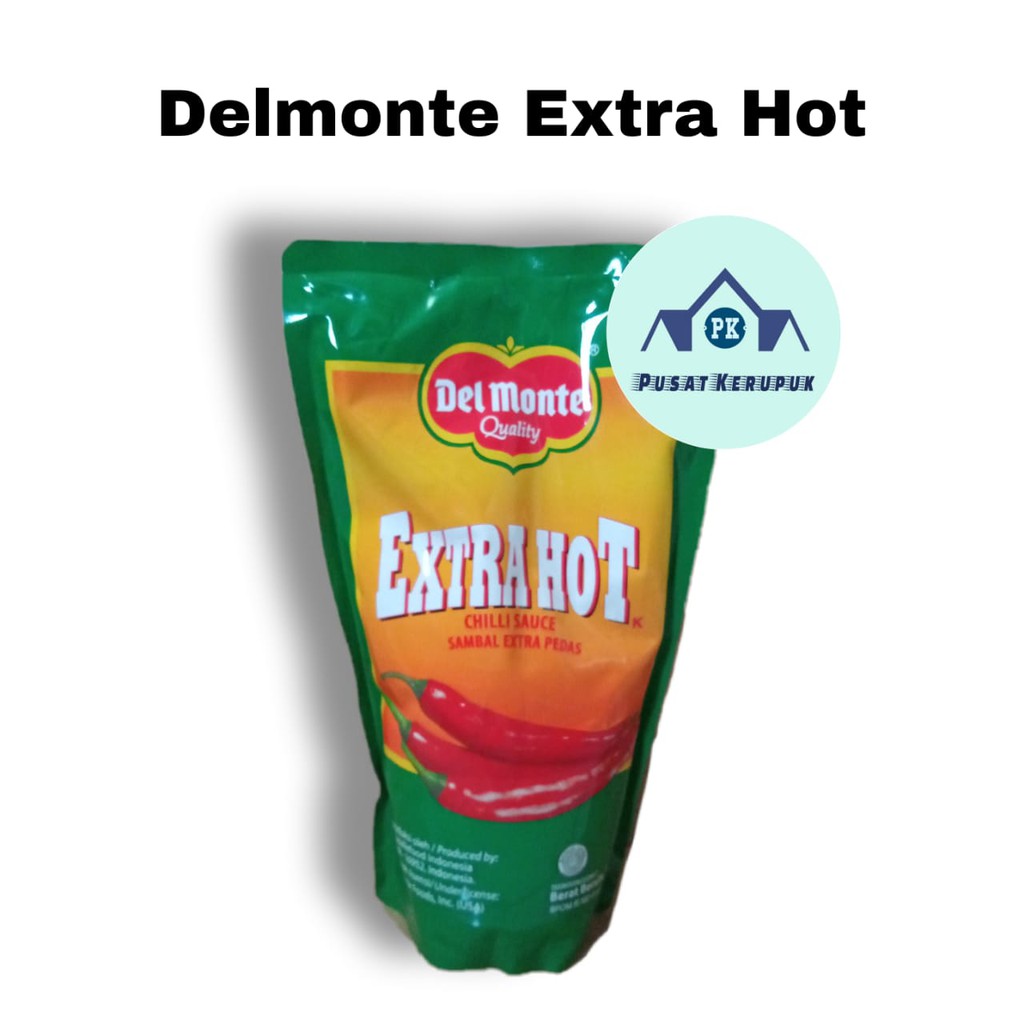 

Delmonte Saus Sambal Extra Hot/Saus Tomat Pouch Refill 1 kg
