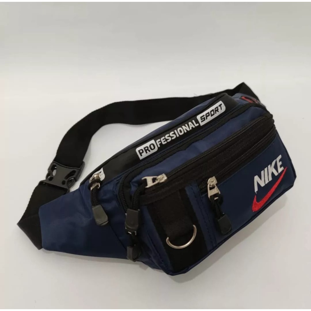 COD Tas Selempang Pria Waistbag Terbaru Kekinian Bahan 100% Real Picture