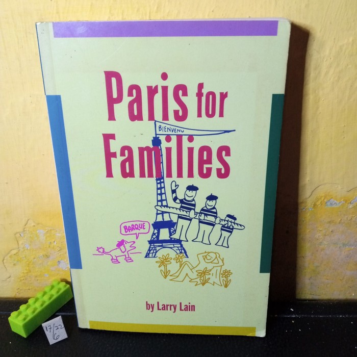 buku bahasa Inggris Paris for families by Larry lain 276 hal