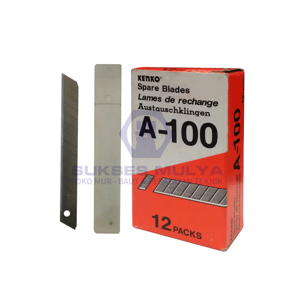 

Isi Cutter Kenko A - 100 Refil Isi Ulang Cutter