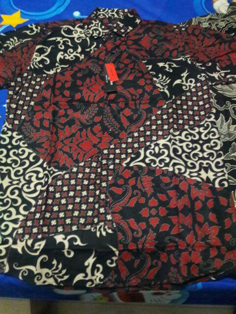 Kemeja Batik Pria Slim Fit Elegan Baju Batik Pria Slim Fit Mewah Cbs660