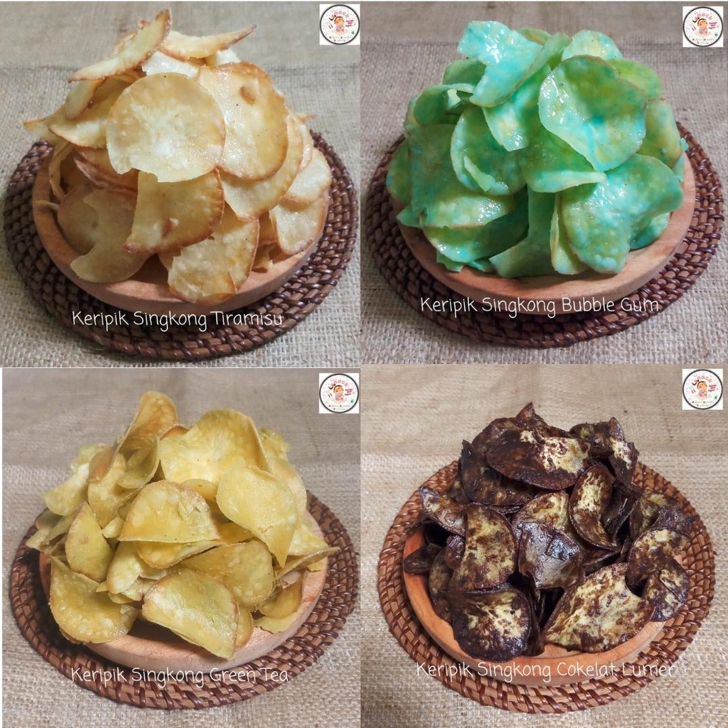 

Keripik singkong manis lumer kemasan Thinwell 1000 ml