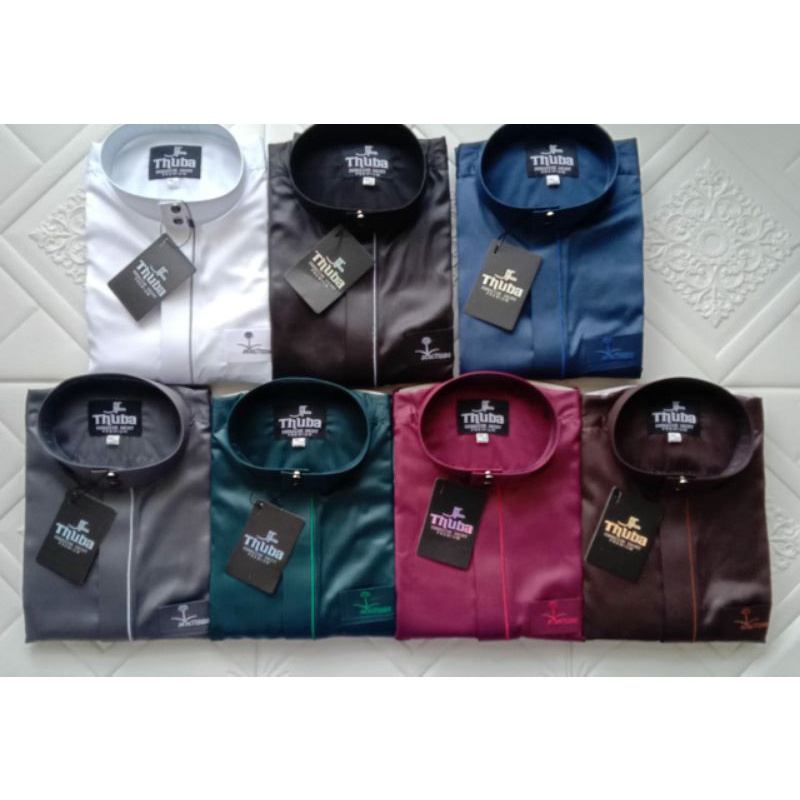 Jubah Saudi Polos (Thuba)