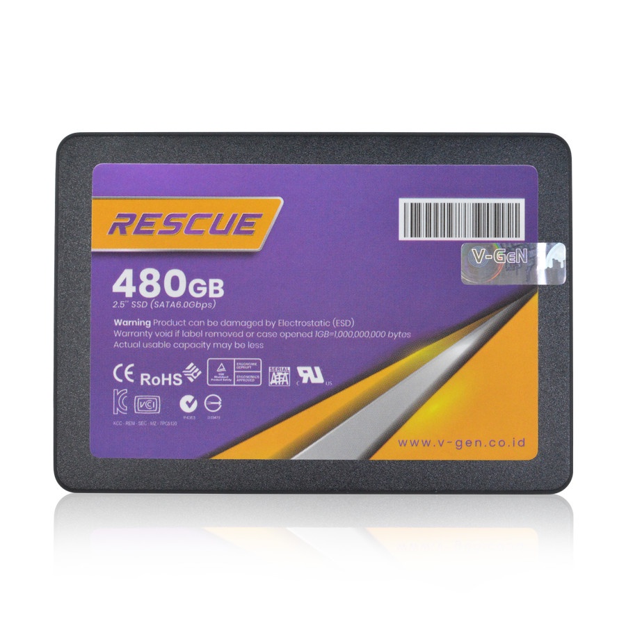 SSD VGEN V-GeN Rescue 480GB SATA 3 Solid State Drive 2.5&quot; INCH