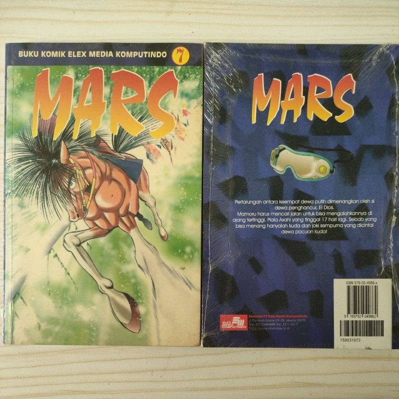 komik mars vol 3,4,7,8,9,10,11,12,13 / original &amp; baru