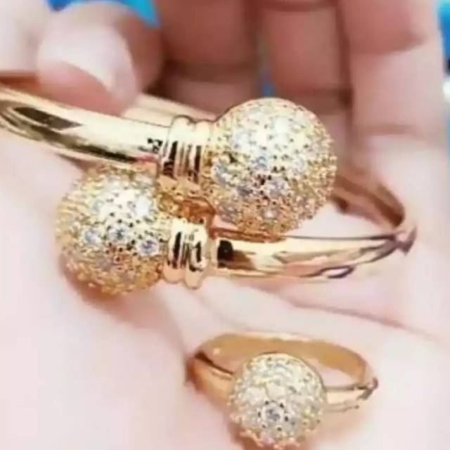 Gelang bola free cincin xuping