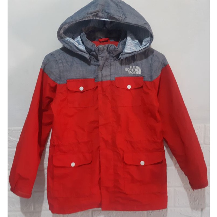 preloved jaket anak tnf the north face kids second