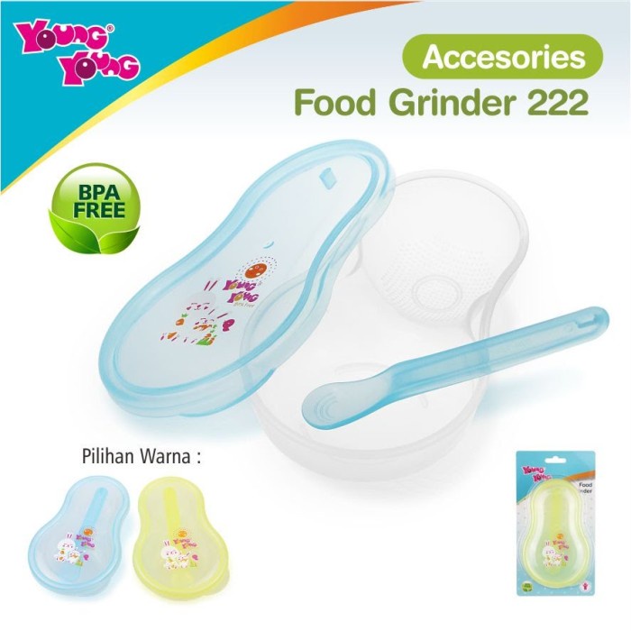 

Premium Penghalus Makanan Bayi Mpasi / Food Grinder Baby + Sendok BPA FREE