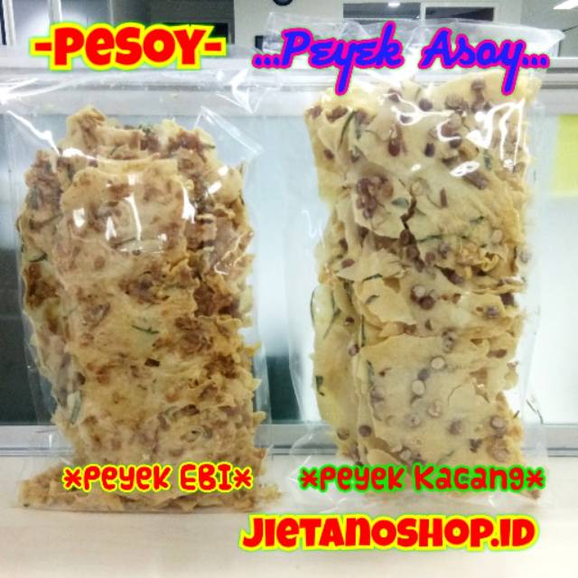 

PESOY *peyek asoy* asli nagih snack fresh