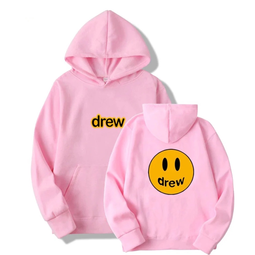 DREW FONT Jumper Hoodie II DREW FONT Sweater Hoodie II Sweter Oblong Topi SIZE M - XL ( Pria &amp; Wanita / Anak &amp; Dewasa )