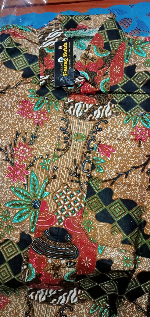 Couple Batik Katun Felasofi Sarimbit Pasangan Gaun Kondangan Muslimah