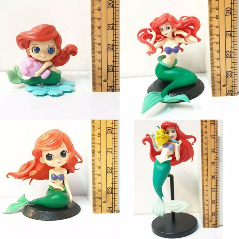 Ariel mermaid action figure pajangan kue