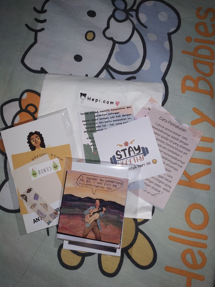 Sticker Poster/dekorasi Mini Cute 03