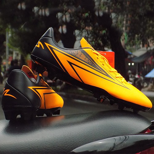 Sepatu Bola Specs Hyperspeed Fg Orange Black